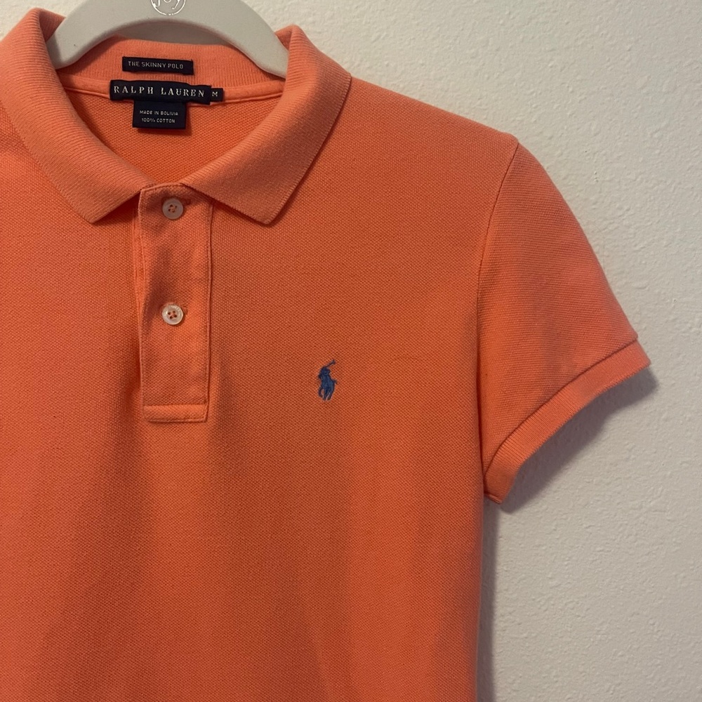 Orange Ralph Lauren Polo